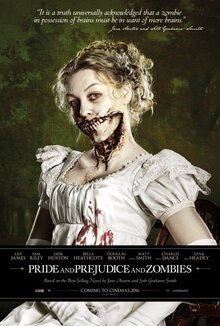Poster of Pride and Prejudice and Zombies