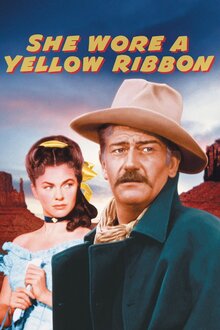 Poster of She Wore a Yellow Ribbon