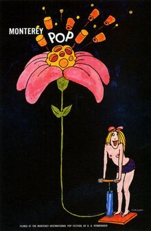 Poster of Monterey Pop