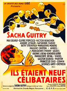 Poster of Nine Bachelors