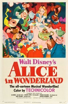 Poster of Alice in Wonderland