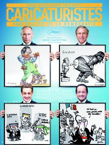 Poster of Cartoonists - Foot Soldiers of Democracy