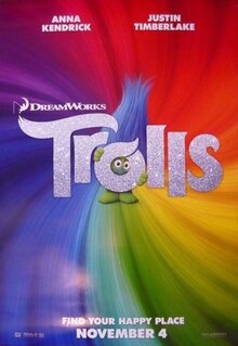 Постер мультфильма Тролли
