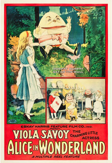 Poster of Alice in Wonderland