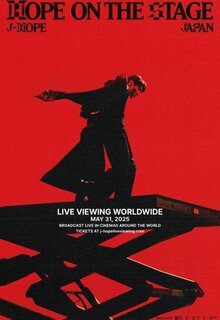 Poster of j-hope Tour 'HOPe on THE STAGE' in JAPAN: LIVE VIEWING