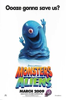 Poster of Monsters vs. Aliens