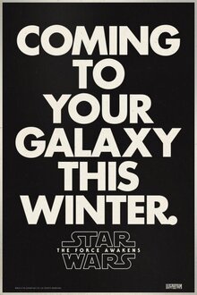 Poster of Star Wars: The Force Awakens