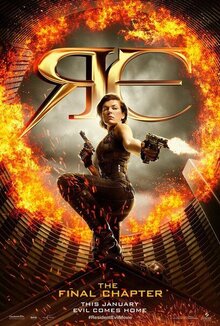 Poster of Resident Evil: The Final Chapter
