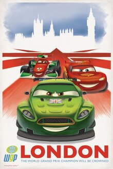 Poster of Cars 2