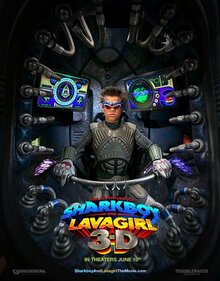 Poster of The Adventures of Sharkboy and Lavagirl 3-D