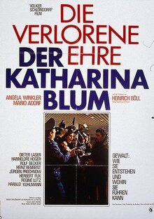 Poster of Die verlorene Ehre der Katharina Blum