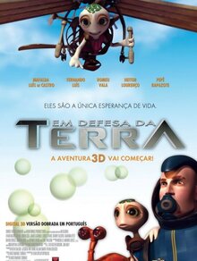 Постер мультфильма Битва за планету Терра 3D