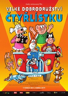 Poster of Velké dobrodruzství Ctyrlístku