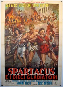 Poster of Spartacus and the Ten Gladiators