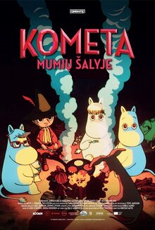 Постер мультфильма Муми-тролль и комета