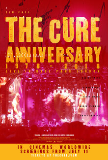 Poster of The Cure – Anniversary 1978-2018 Live in Hyde Park London