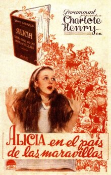 Poster of Alice in Wonderland