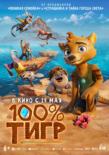 Разыгрываем призы к мультфильму «100% тигр»