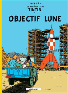 Poster of Tintin - Objectif Lune