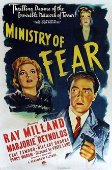 Poster of Ministry of Fear