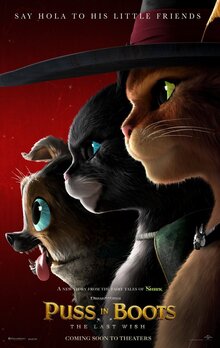Постер мультфильма Кот в сапогах 2: Последнее желание