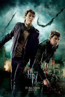 Постер фильма Гарри Поттер и Дары смерти. Часть вторая