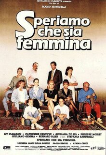 Speriamo che sia femmina