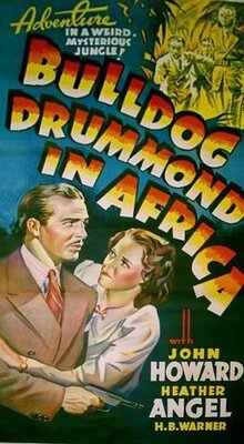 Poster of Bulldog Drummond in Africa