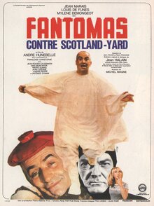 Poster of Fantômas contre Scotland Yard