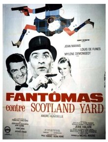 Poster of Fantômas contre Scotland Yard