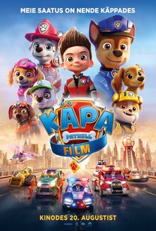 Постер мультфильма Щенячий патруль в кино
