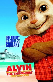 Poster of Alvin and the Chipmunks: Chipwrecked