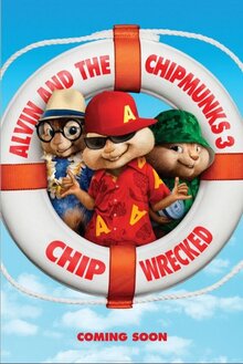 Poster of Alvin and the Chipmunks: Chipwrecked