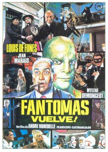 Poster of Fantômas se déchaîne