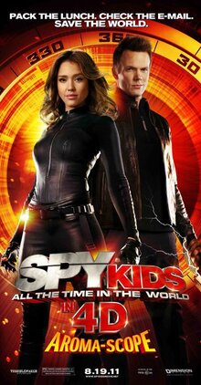 Poster of Spy Kids: All the Time in the World in 4D