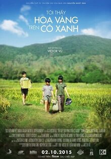 Poster of Yellow Flowers on the Green Grass