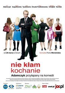Poster of Nie klam, kochanie