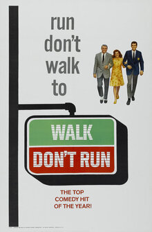 Poster of Walk Don't Run