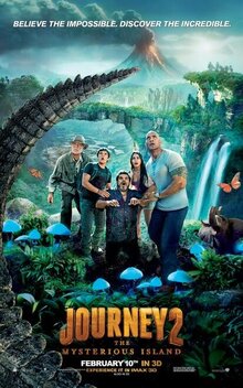 Poster of Journey 2: The Mysterious Island