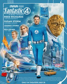 Poster of The Fantastic Four: First Steps