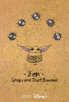 Poster of Zen – Grogu and Dust Bunnies