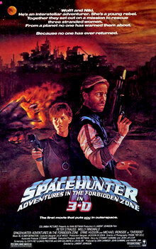 Poster of Spacehunter: Adventures in the Forbidden Zone