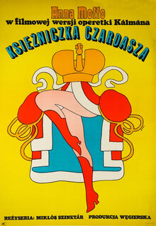 Poster of Die Czardasfurstin