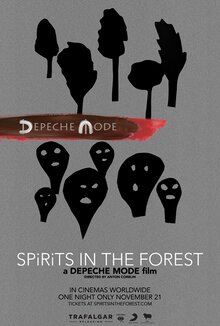 Постер фильма Depeche Mode: Spirits in the Forest