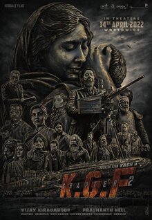Poster of K.G.F: Chapter 2