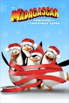 Poster of The Madagascar Penguins in a Christmas Caper
