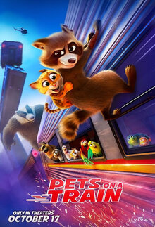 Poster of Pets on a Train