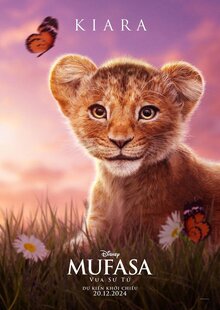 Постер мультфильма Муфаса: Король лев