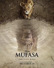 Постер мультфильма Муфаса: Король лев