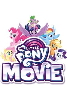 Постер мультфильма My Little Pony в кино
